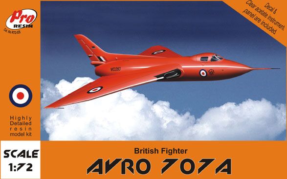 AVRO 707A детальное изображение Самолеты 1/72 Самолеты