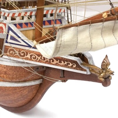 Збірна дерев'яна модель 1/85 Галеон HMS &quot;Revenge&quot; OcCre 13004 детальное изображение Корабли Модели из дерева