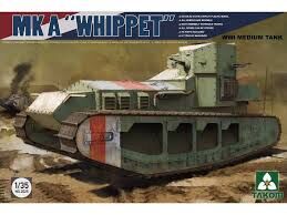 WWI Medium Tank Mk A Whippet детальное изображение Бронетехника 1/35 Бронетехника