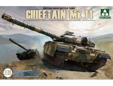 Scale model 1/35 British MBT Chieftain Mk.11 Takom 2026 детальное изображение Бронетехника 1/35 Бронетехника