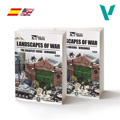 Книга - Пейзажі війни. Том 4 Vallejo VAL 75026 детальное изображение Обучающая литература Книги