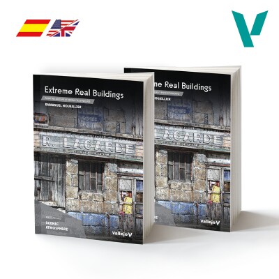 Book - Extreme Realistic Buildings Vallejo VAL 75050 детальное изображение Обучающая литература Книги
