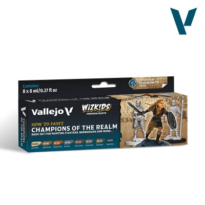 Vallejo VAL 80250 Champions of the Kingdom Paint Set детальное изображение Наборы красок Краски