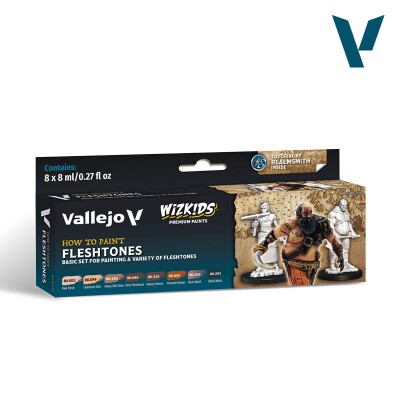 Набір фарб Тілесні тони Vallejo VAL 80259 детальное изображение Наборы красок Краски