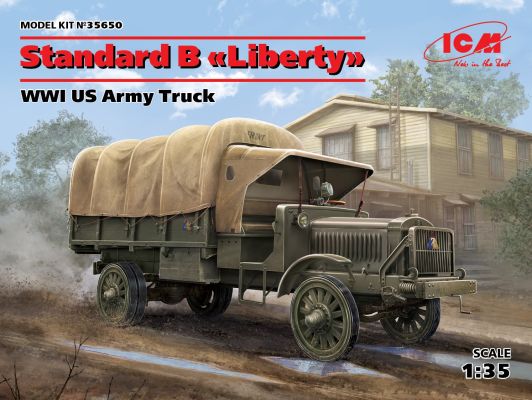 Американська армійська вантажівка Standard B &quot;Liberty&quot; детальное изображение Автомобили 1/35 Автомобили