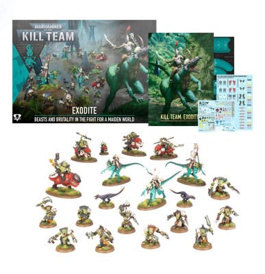 Ігровий набір Warhammer 40000 - KILL TEAM: EXODITE (ENGLISH) детальное изображение Kill Team WARHAMMER 40,000