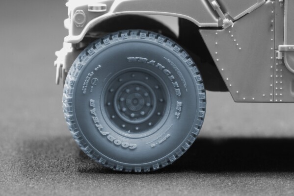 Набор колес универсальный для HMMWV MT 12-bolt ScaleX WM 35004 детальное изображение Колёса Афтермаркет