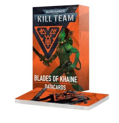 KILL TEAM DATACARDS: BLADES OF KHAINE (ENG) детальное изображение Kill Team WARHAMMER 40,000