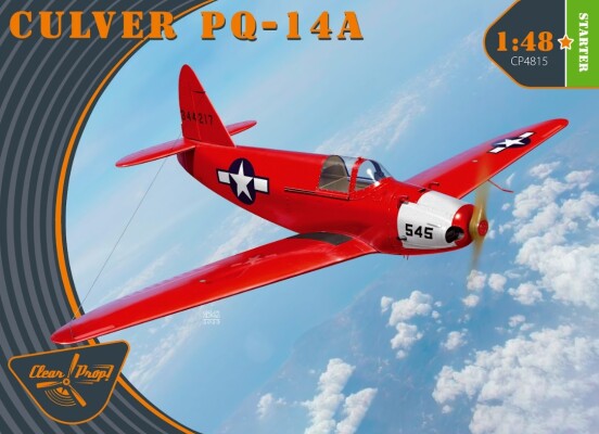 Сборная модель 1/48 самолет Culver PQ-14A Clear Prop 4815 детальное изображение Самолеты 1/48 Самолеты