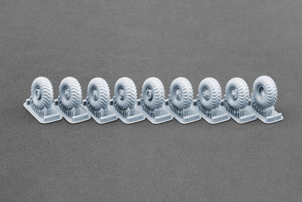 Набір коліс (з деформацією) I-159 для ZIL-135 від Trumpeter ScaleX WM-72008W детальное изображение Колёса Афтермаркет