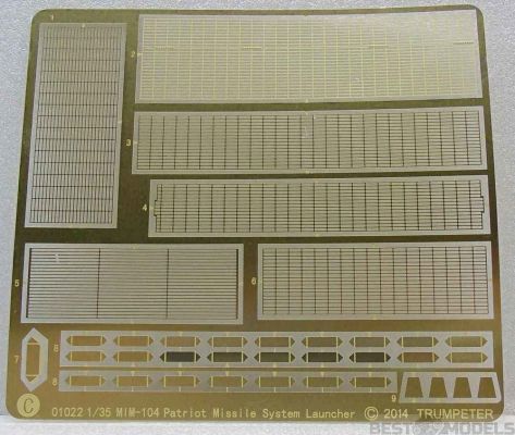 Збірна модель 1/35 Зенітно-Ракетний комплекс M901Patriot Trumpeter 01022 детальное изображение Зенитно ракетный комплекс Военная техника