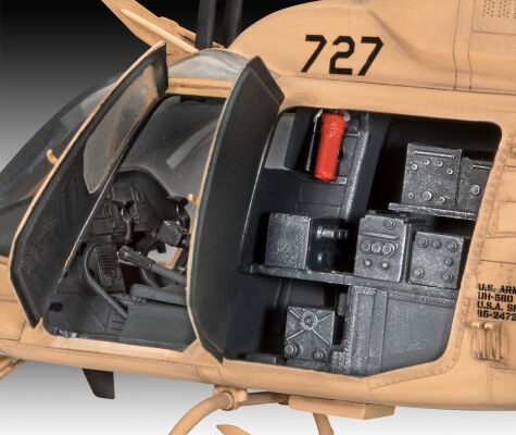 Гелікоптер Bell OH-58 Kiowa детальное изображение Вертолеты 1/35 Вертолеты