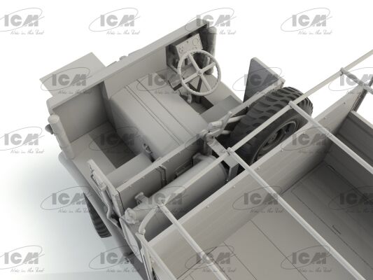 Збірна модель британського вантажного автомобіля II МВ детальное изображение Автомобили 1/35 Автомобили
