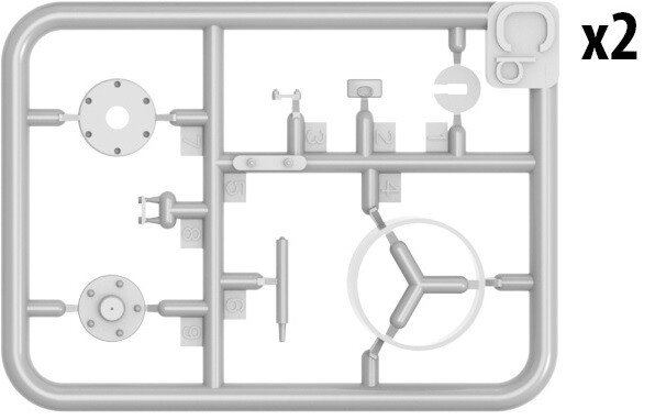 Сборная модель 1/24 Немецкий промышленный трактор D8511, модификация 1936 года Miniart 24005 детальное изображение Автомобили 1/24 Автомобили