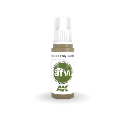 Acrylic paint IDF EARLY SAND YELLOWl – AFV AK-interactive AK11354 детальное изображение AFV Series AK 3rd Generation