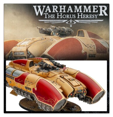 Ігровий набір Warhammer 40000 – HORUS HERESY: LEGIO CUSTODES – CORONUS GRAV-CARRIER детальное изображение Ересь Хоруса WARHAMMER 40,000