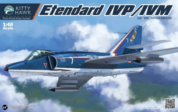 Збірна модель 1/48 Літак Etendard IVP/IVM Zimi 80137 детальное изображение Самолеты 1/48 Самолеты