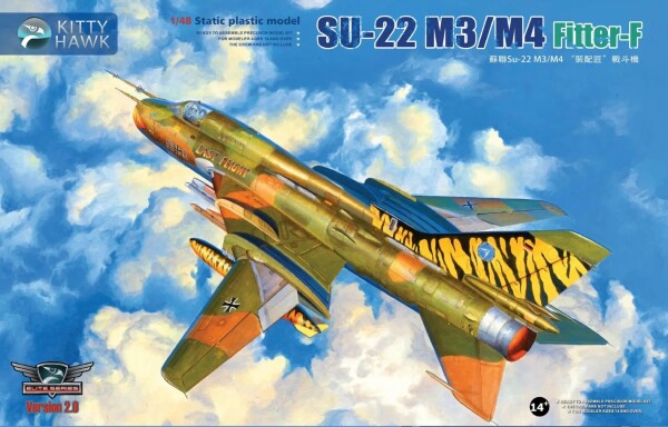 Scale model 1/48 Airplane Su-22 M3/M4 &quot;Fitter K&quot; Zimi 80146 детальное изображение Самолеты 1/48 Самолеты