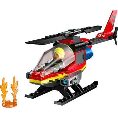 Конструктор LEGO City Пожарный спасательный вертолет 60411 детальное изображение City Lego