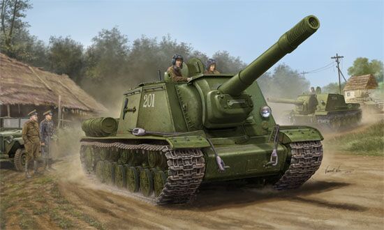 Soviet SU-152 Tank - Late C* детальное изображение Бронетехника 1/35 Бронетехника