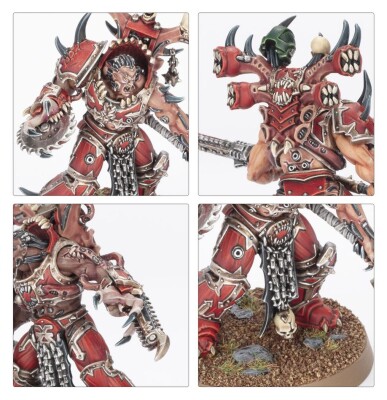 Ігровий набір Warhammer 40000 - WORLD EATERS: GORESTORM SLAUGHTERPACK детальное изображение Пожиратели Миров Армии Хаоса