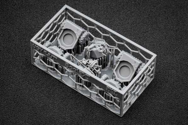 Збірна модель 1/72 Наземний дрон &quot;Лють&quot; з кулеметом ПКТ ScaleX VG 72001 детальное изображение Наземные дроны Военная техника