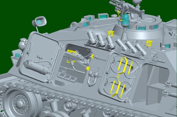 Bergepanzer BPz2 “Buffalo” ARV детальное изображение Бронетехника 1/35 Бронетехника