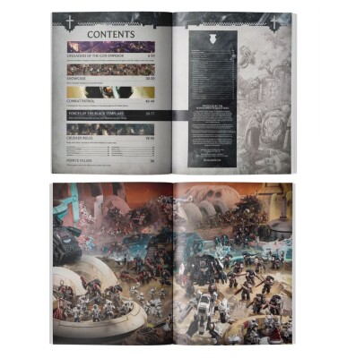 Книга Warhammer 40000 - CODEX SUPPLEMENT: BLACK TEMPLARS (ENG) детальное изображение Кодексы и правила Warhammer Художественная литература