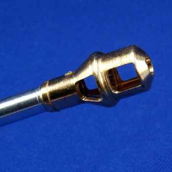 Металевий ствол для німецької САУ Sturer Emil 12.8 cm L/61 , в масштабі 1:35 детальное изображение Металлические стволы Афтермаркет