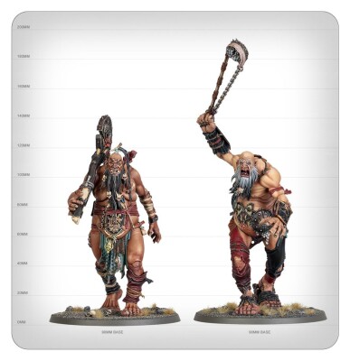 Игровой набор Warhammer AGE OF SIGMAR - SONS OF BEHEMAT - BOSS-STOMPERS детальное изображение Сыны Бехемата Разрушение