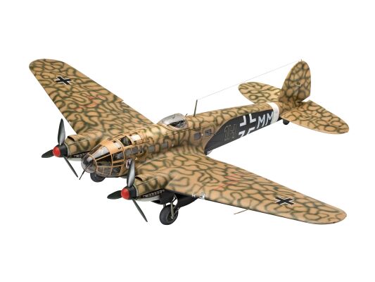 Бомбардувальник ВПС Німеччини Heinkel He111 H-6 детальное изображение Самолеты 1/48 Самолеты