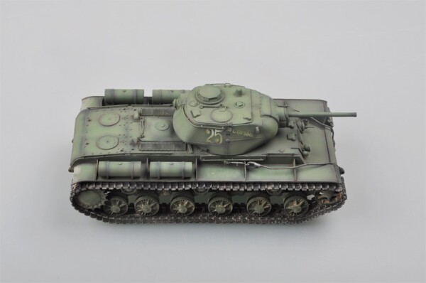 Scale model 1/35 Soviet heavy tank KV-1S Trumpeter 01566 детальное изображение Бронетехника 1/35 Бронетехника