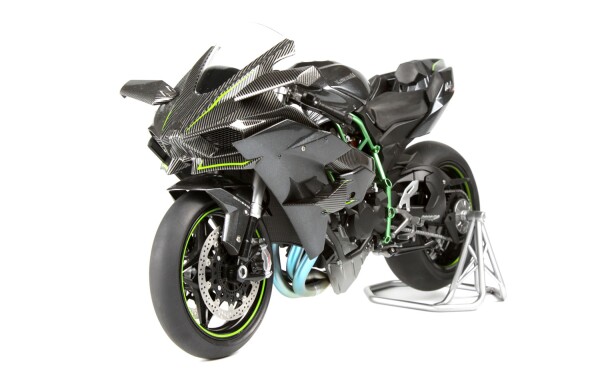 Збірна модель 1/9 Мотоцикл Kawasaki Ninja H2™R Meng MT-001 детальное изображение Мотоциклы Гражданская техника