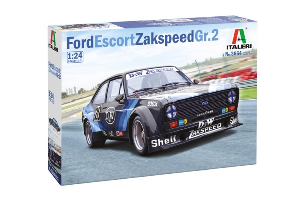 Збірна модель 1/24 Автомобіль Ford Escort Zakspeed Gr.2 Italeri 3664 детальное изображение Автомобили 1/24 Автомобили