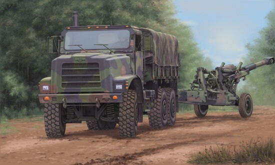 Scale model 1/35 American military truck MTVR Trumpeter 01011 детальное изображение Автомобили 1/35 Автомобили