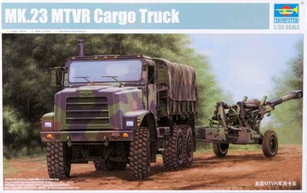 Збірна модель американської вантажівки MTVR детальное изображение Автомобили 1/35 Автомобили