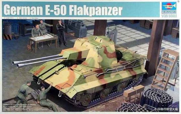 German E-50 Flakpanzer детальное изображение Бронетехника 1/35 Бронетехника