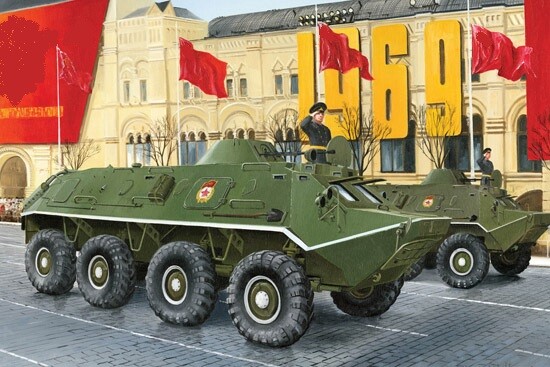 Scale model 1/35 BTR-60PB Trumpeter 01544 детальное изображение Бронетехника 1/35 Бронетехника