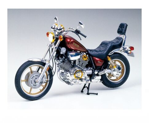 Scale model 1/12 Motorcycle of YAMAHA XV 1000 VIRAGO Tamiya 14010 детальное изображение Мотоциклы Гражданская техника