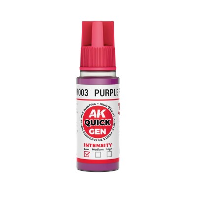 Acrylic paint PURPLE FLESH QUICK GEN COLOR AK-interactive AK 17003 детальное изображение QUICK GEN COLOR Краски
