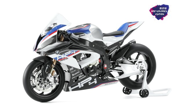 Збірна модель 1/9 Мотоцикл BMW HP4 RACE (попередньо пофарбована версія) Meng MT-004s детальное изображение Мотоциклы Гражданская техника