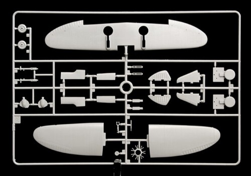 Scale model 1/48 Airplane Reggiane Re.2002 Ariete Italeri 2670 детальное изображение Самолеты 1/48 Самолеты