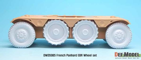 French Panhard EBR Sagged Wheel set детальное изображение Смоляные колёса Афтермаркет