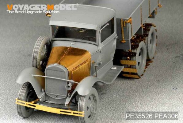 WWII Soviet GAZ-AAA Mod.1940 Cargo TRUCK  детальное изображение Фототравление Афтермаркет