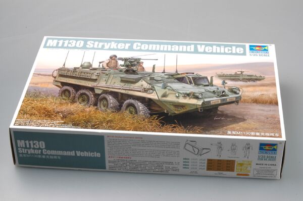 Scale model 1/35 M1130 Stryker Command Vehicle Trumpeter 00397 детальное изображение Бронетехника 1/35 Бронетехника