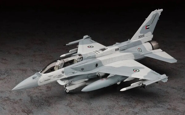 Scale model 1/48 F-16F (BLOCK 60) FIGHTING FALCON PT44 Hasegawa 07244 детальное изображение Самолеты 1/48 Самолеты