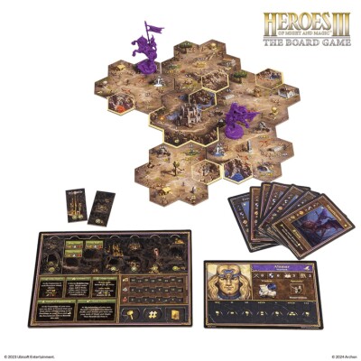Настільна гра Heroes of Might &amp; Magic III: The Board Game  (EN) Archon HER0001 детальное изображение Настольные игры Archon