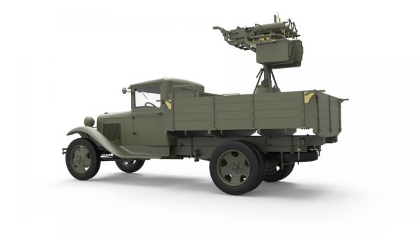Soviet 1.5 Ton Car with Maxim M4 Quad Machine Gun детальное изображение Автомобили 1/35 Автомобили