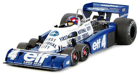 Збірна модель 1/20 Автомобіль Tyrrell P34, Гран-прі Монако 1977 року Tamiya 20053 детальное изображение Автомобили 1/20 Автомобили