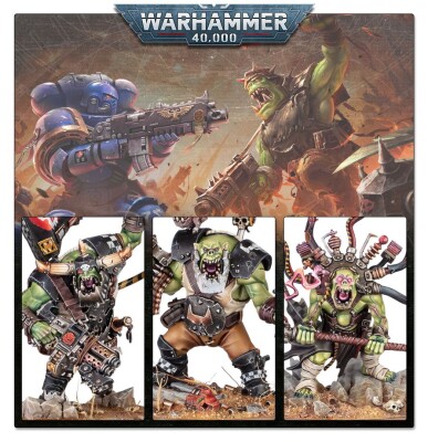 Ігровий набір Warhammer 40000 - GETTING STARTED WITH ORKS (ENG) детальное изображение Игровые наборы WARHAMMER 40,000